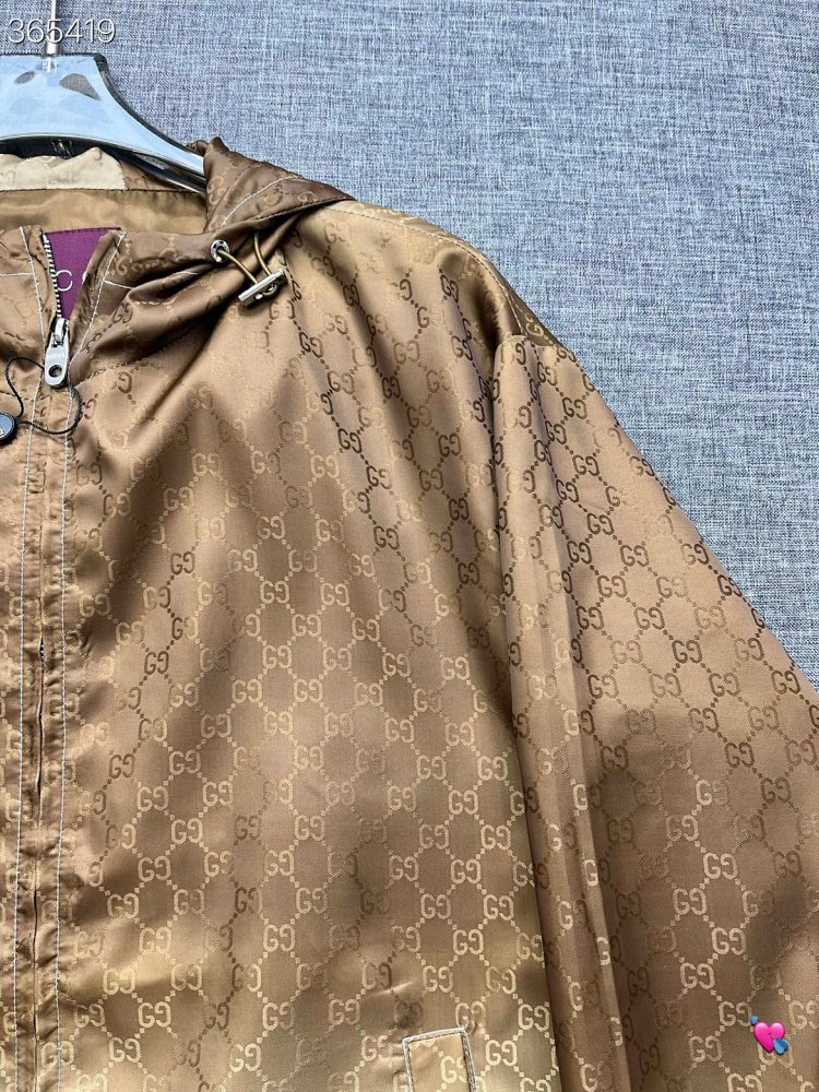 GUCCI 2026 new men's fashionable casual hooded jacket jacket