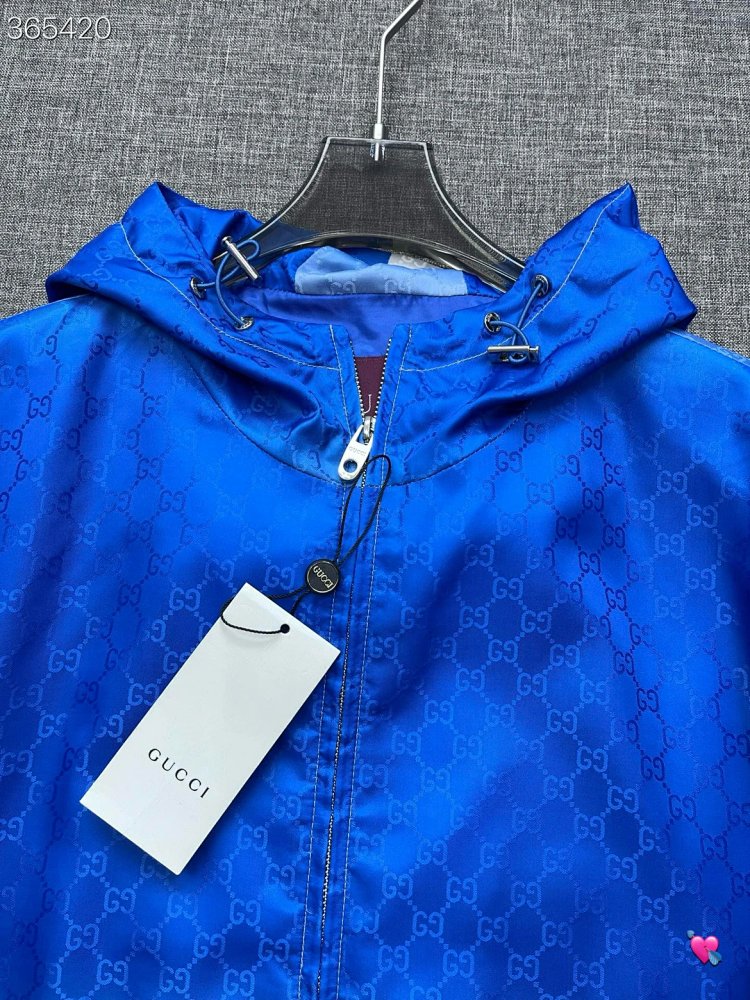 GUCCI 2026 new men's fashionable casual hooded jacket jacket