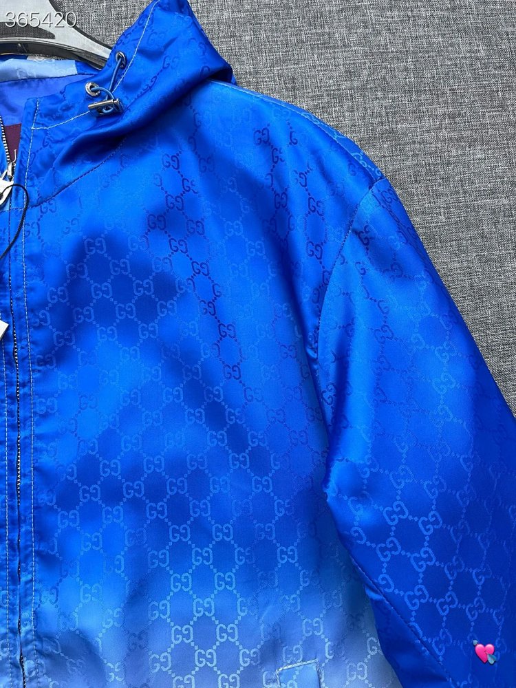 GUCCI 2026 new men's fashionable casual hooded jacket jacket