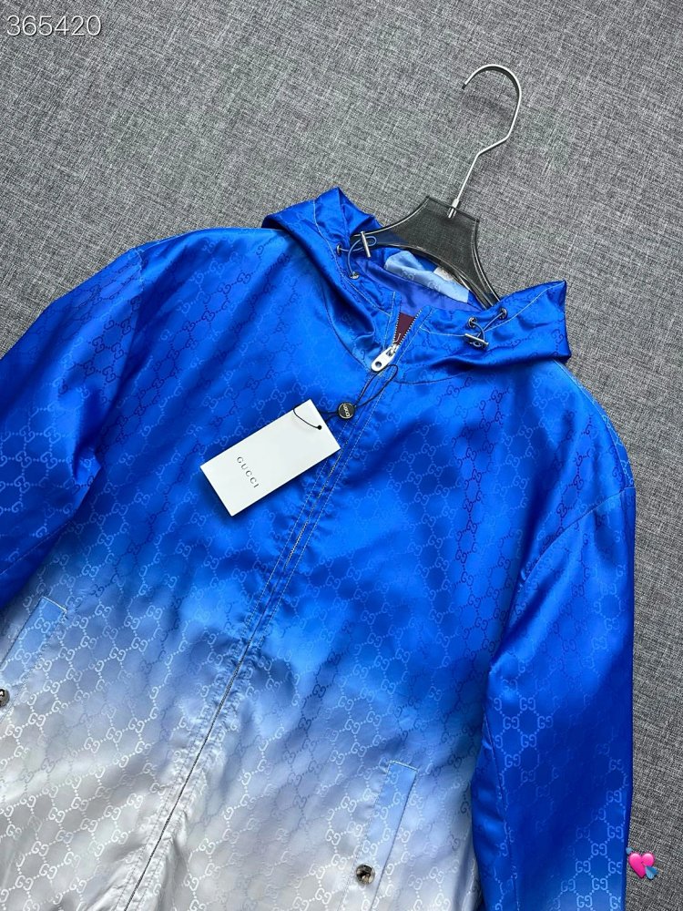 GUCCI 2026 new men's fashionable casual hooded jacket jacket