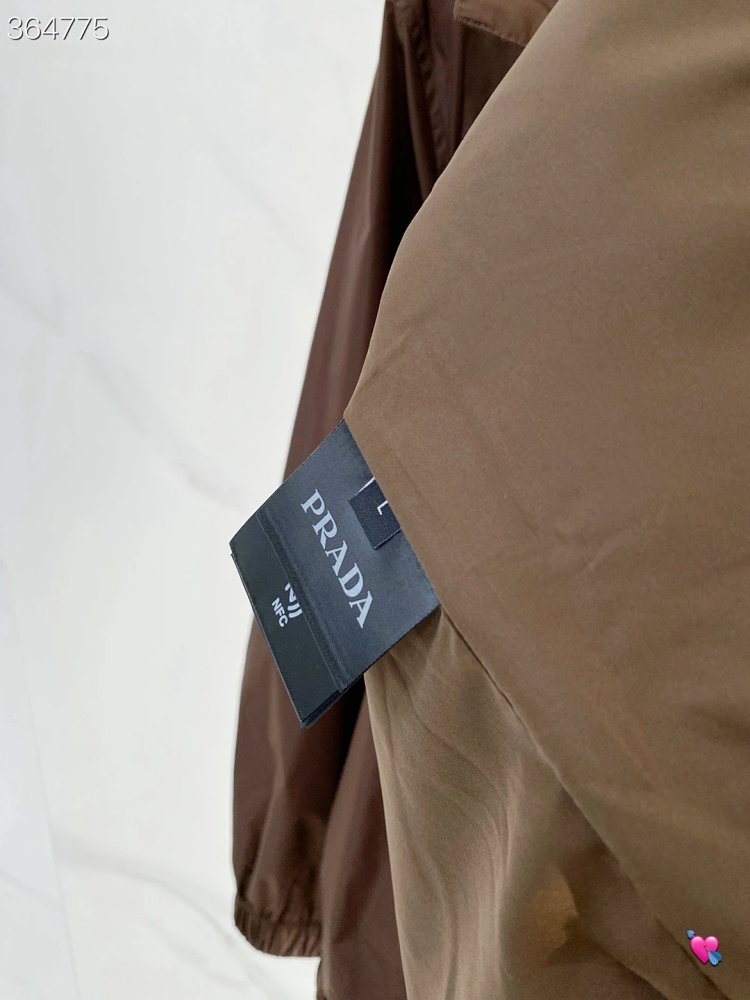 Prada 2026 Spring/Summer New Men's Fashion Hooded Casual Jacket