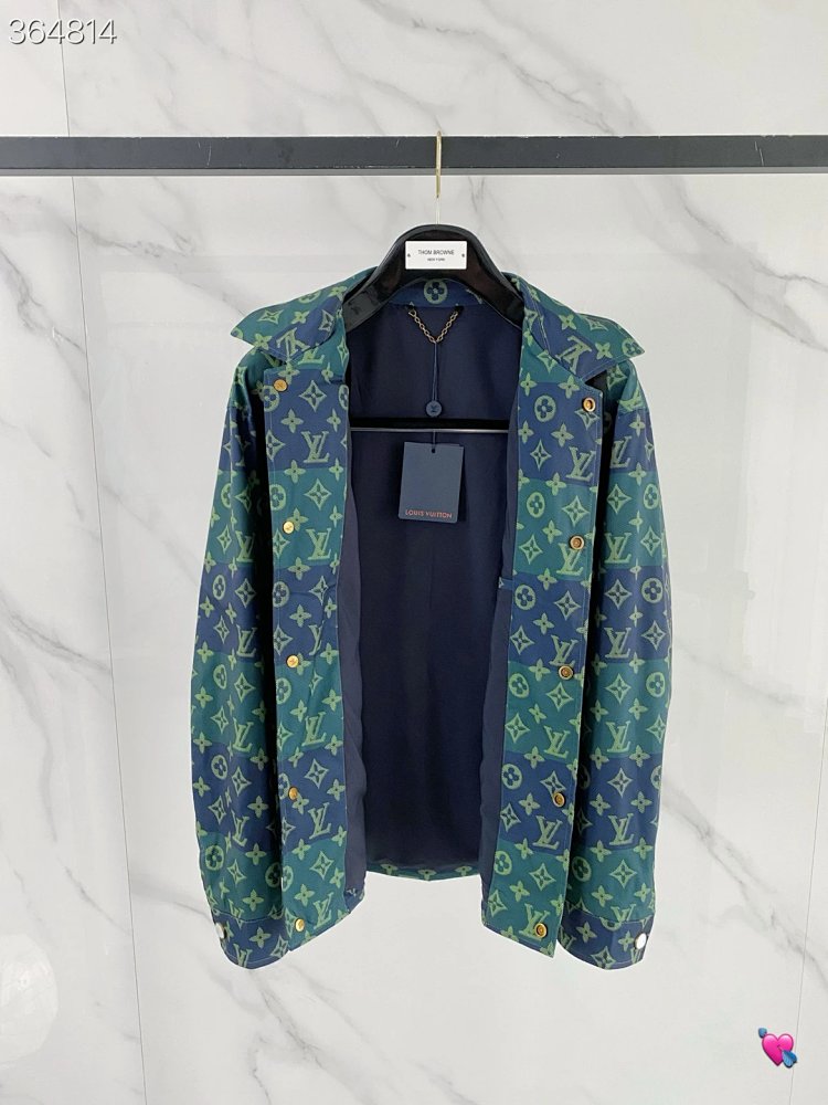 Louis Vuitton2026 Spring New Men's Fashion Casual Jacket Coat