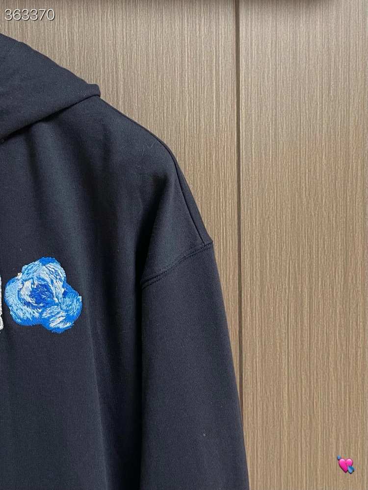 fendi2026 New Men's Fashion Casual Embroidery Hoodie