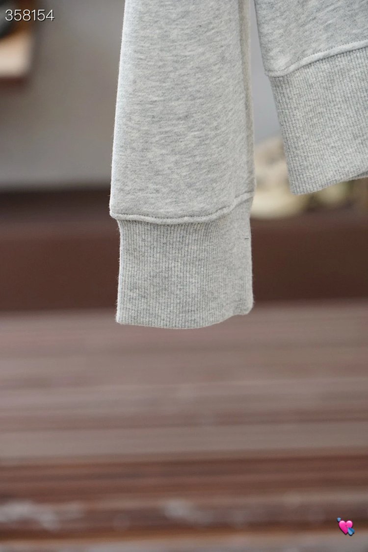 DiorDior classic CD embroidered hooded pure cotton men's fashionable casual hooded sweatshirt