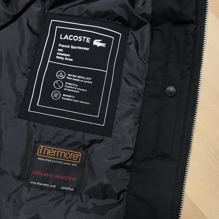 LACOSTE French Crcodile New Trendy Cotton Flight Jacket Cotton Coat BH2596
