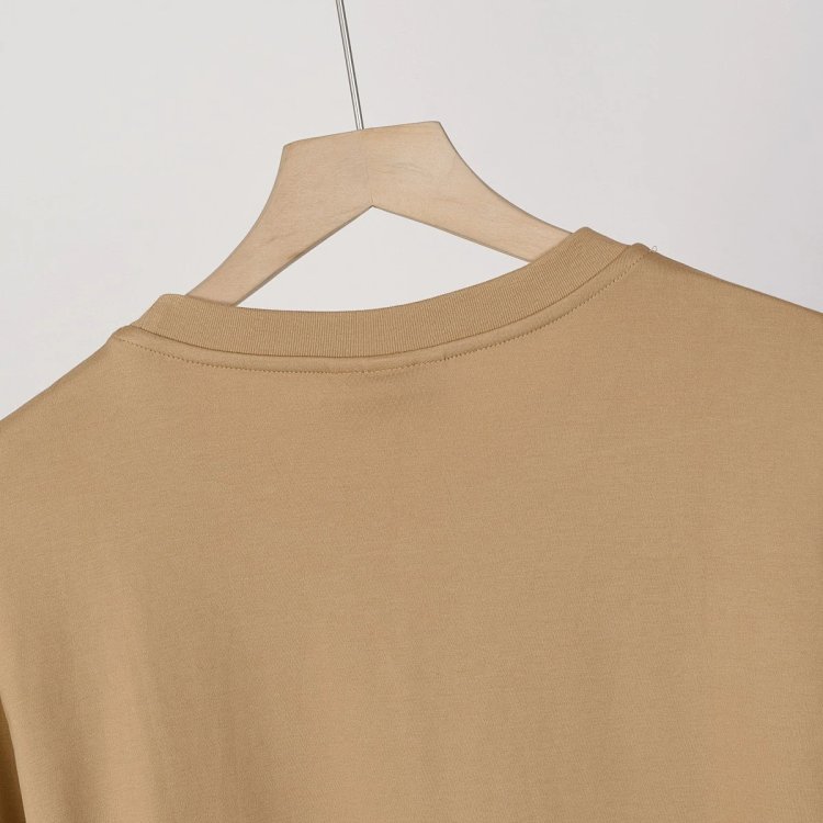 LACOSTE  French crocodile men's pure cotton round neck long sleeved T-shirt TH7307