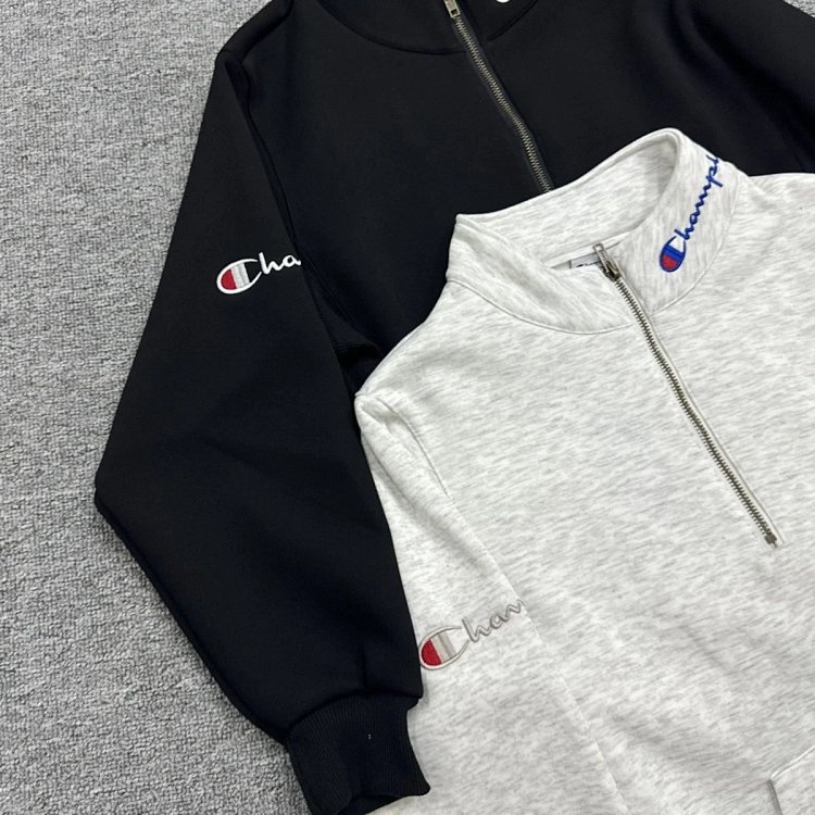 Champion plus velvet hoodie with Kirin arm embroidered logo for both men and women, casual long sleeved pullover for couples, sports top, outerwear, trendy brand