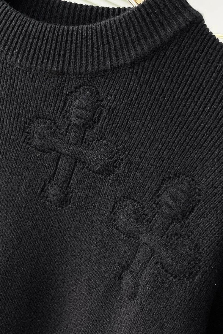 Chrome Hearts Knitted Sweater for Men and Women