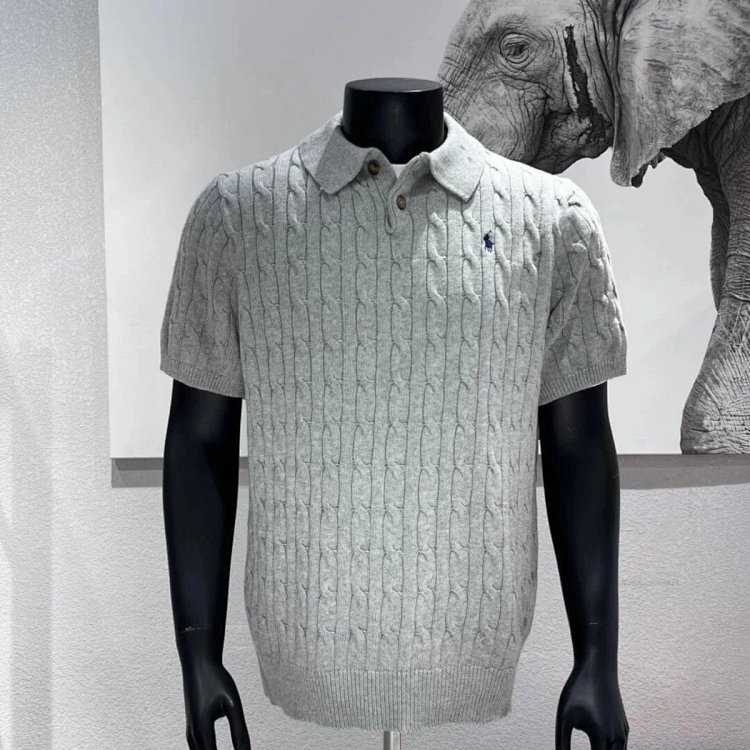 Ralph LaurenLight luxury short sleeved T-shirt men's sweater Paul Polo Ralph top half sleeved pony short sleeved shirt