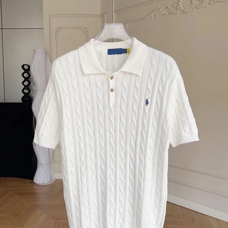 Ralph LaurenLight luxury short sleeved T-shirt men's sweater Paul Polo Ralph top half sleeved pony short sleeved shirt