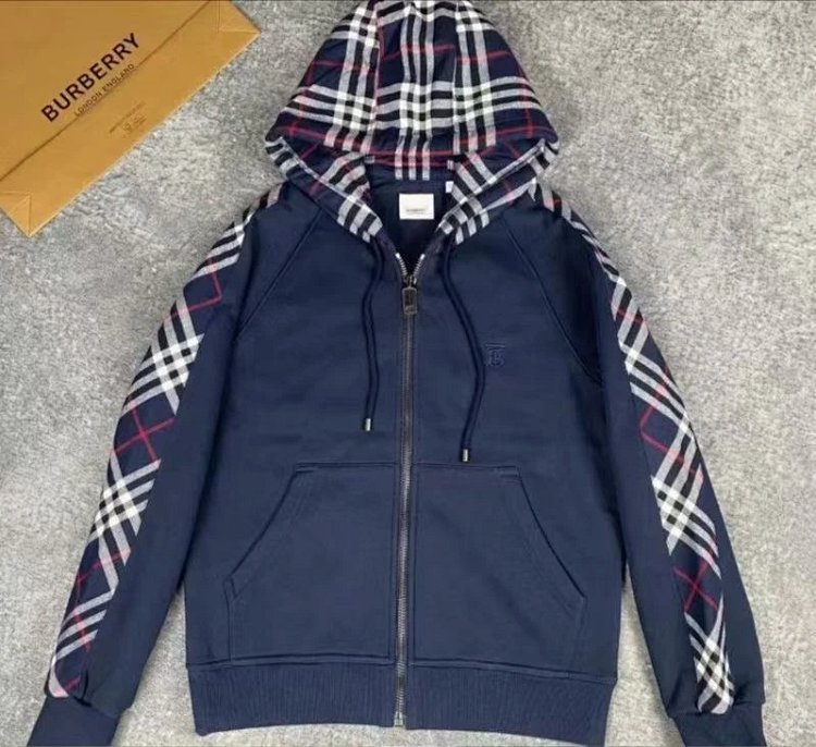 Burberry jacket hood