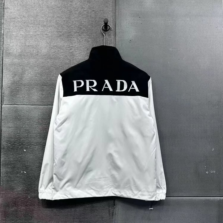 Prada light luxury jacket, top jacket, men's cardigan clothes