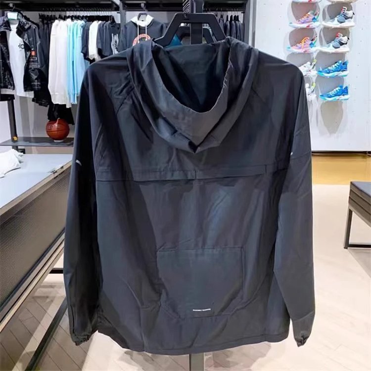 Nike outerwear men's cardigan women's unisex trendy brand spring and autumn monsoon runner jacket submachine jacket