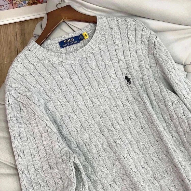 Ralph Lauren sweater Ralph round neck sweater pony sweater unisex