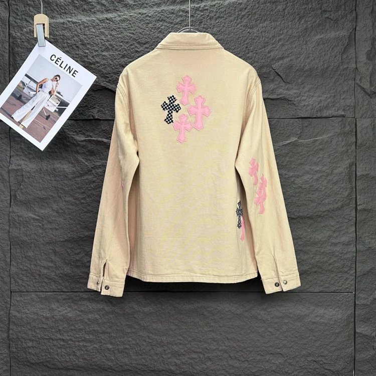 7743715359 Light Luxury Cowboy Coat Spring and Autumn Same Style Trendy Brand Men's Clothing
