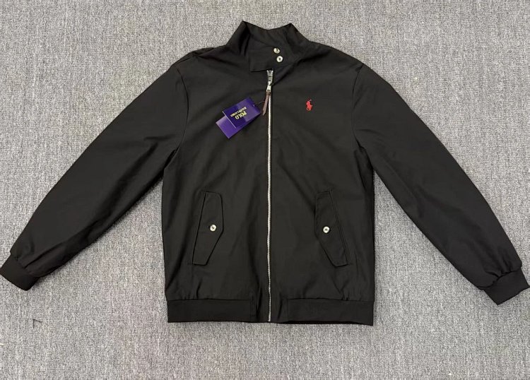 Ralph Lauren jacket Ralph Classic Pony RL embroidered stand up collar American men's jacket quality men's and women's spring and autumn casual retro jacket