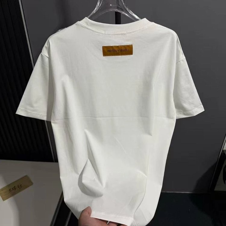 Louis Vuitton short sleeved T-shirt unisex knit top with half sleeves