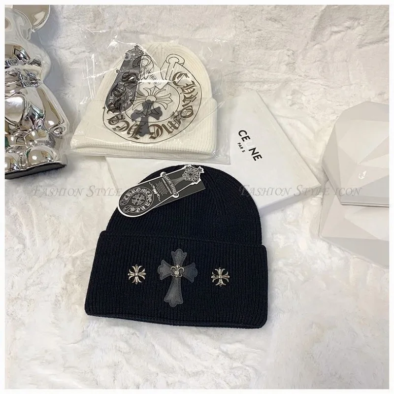 Chrome Hearts cold hat, knitted woolen hat, woolen hat