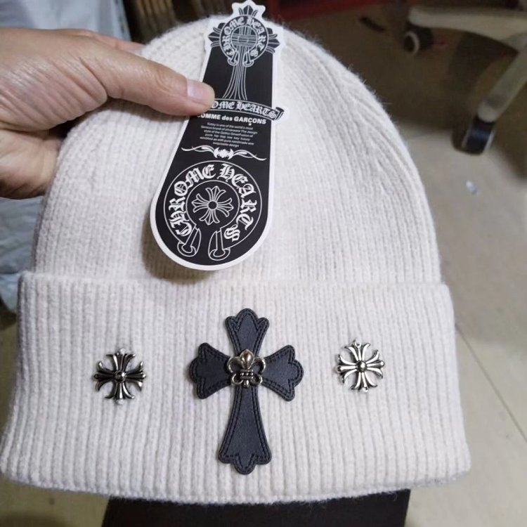 Chrome Hearts cold hat, knitted woolen hat, woolen hat