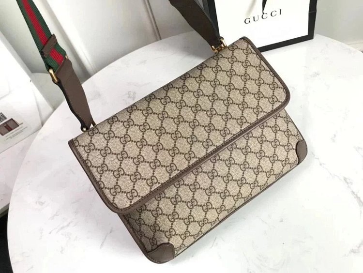 Gucci double-layer tiger head bag crossbody bag 495654