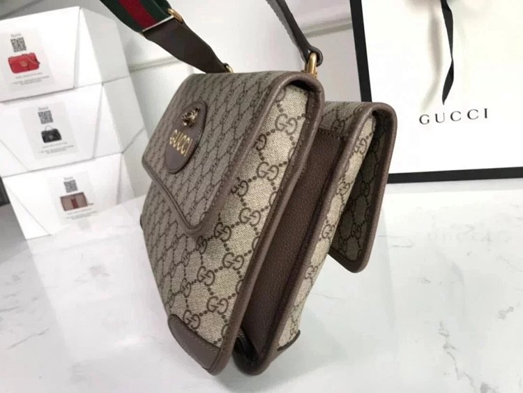 Gucci double-layer tiger head bag crossbody bag 495654