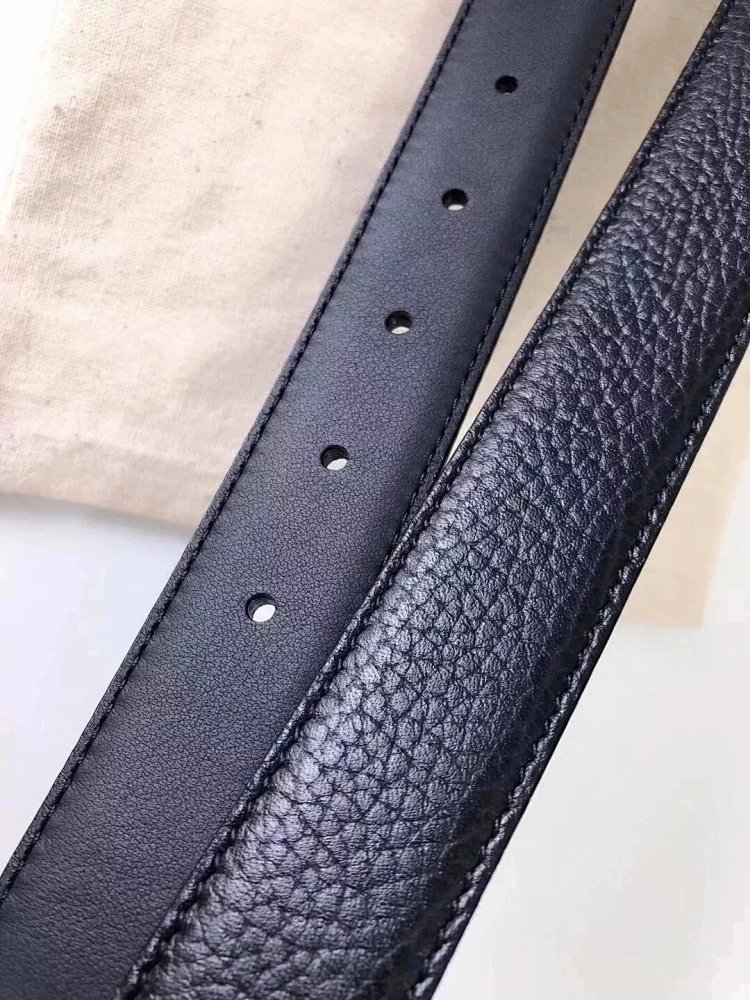 Chanel casual versatile full leather belt