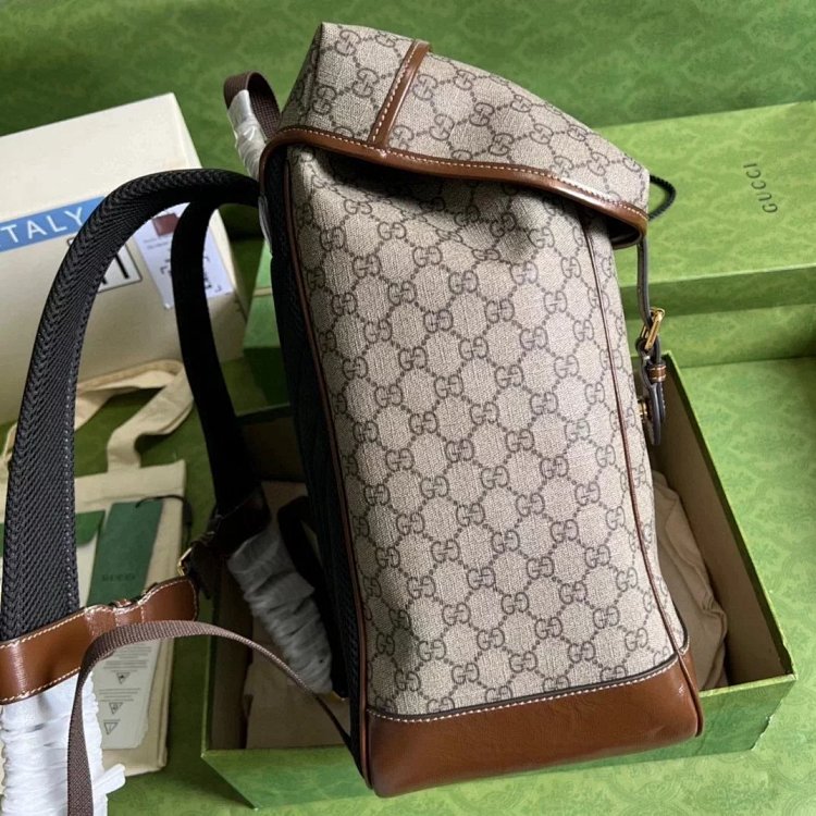 Gucci Interlocking Classic Vintage Flower Backpack 696013