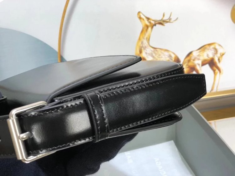 Balenciaga Crocodile Pattern Head Layer Calfskin Single Shoulder Handheld Underarm Bag Women's Bag