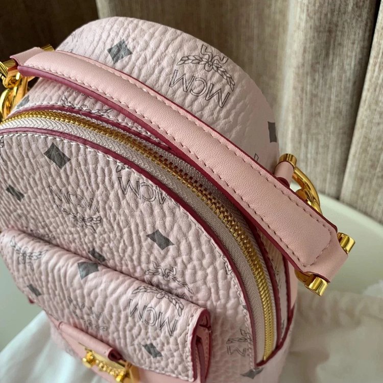 MCM Women's Bag Mini Backpack Handheld Women's Bag