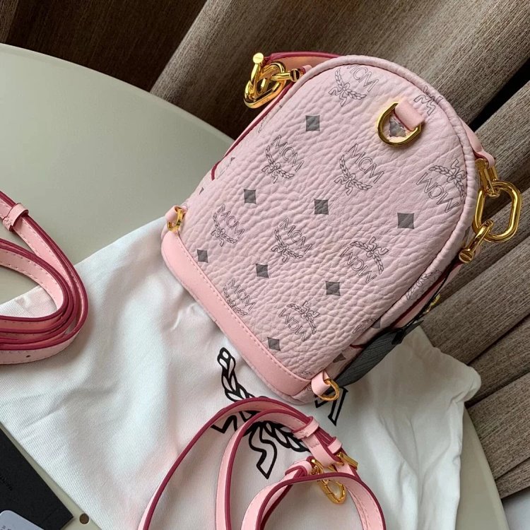 MCM Women's Bag Mini Backpack Handheld Women's Bag