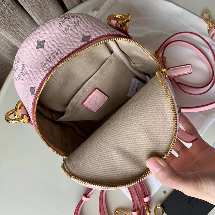 MCM Women's Bag Mini Backpack Handheld Women's Bag