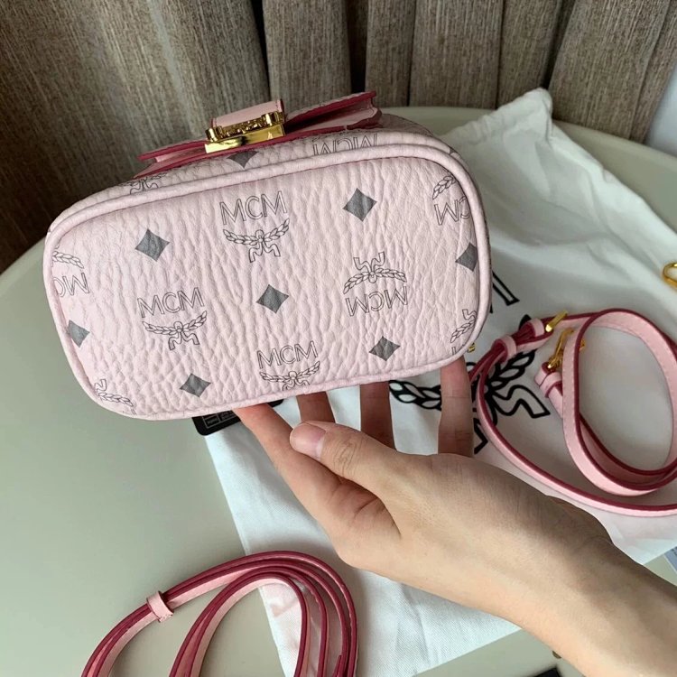MCM Women's Bag Mini Backpack Handheld Women's Bag