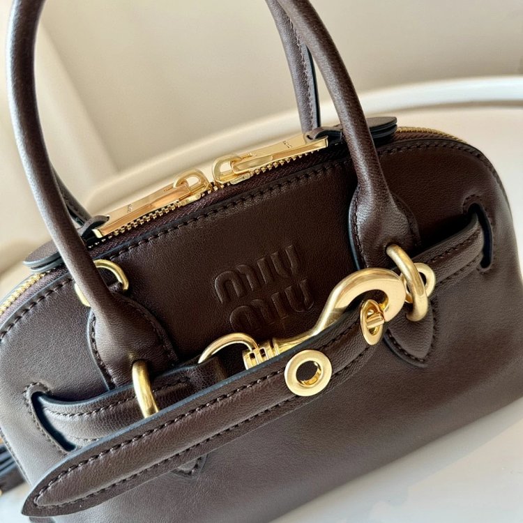 Miumiu handbag shoulder bag crossbody bag women's bag shell bag