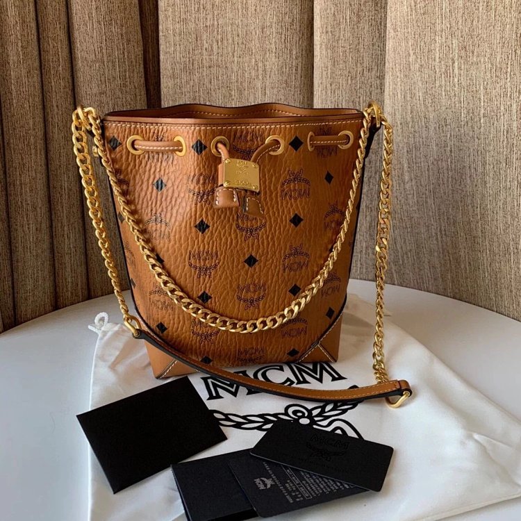 MCM Mini Drawstring 