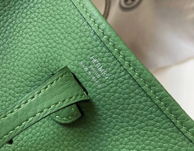 Hermes mini calf leather hollow shoulder crossbody buckle women's bag