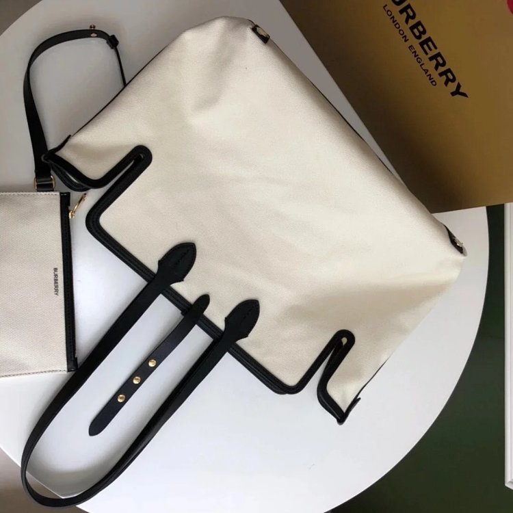 Burberry Belt ladies' large capacity tote bag shoulder bag