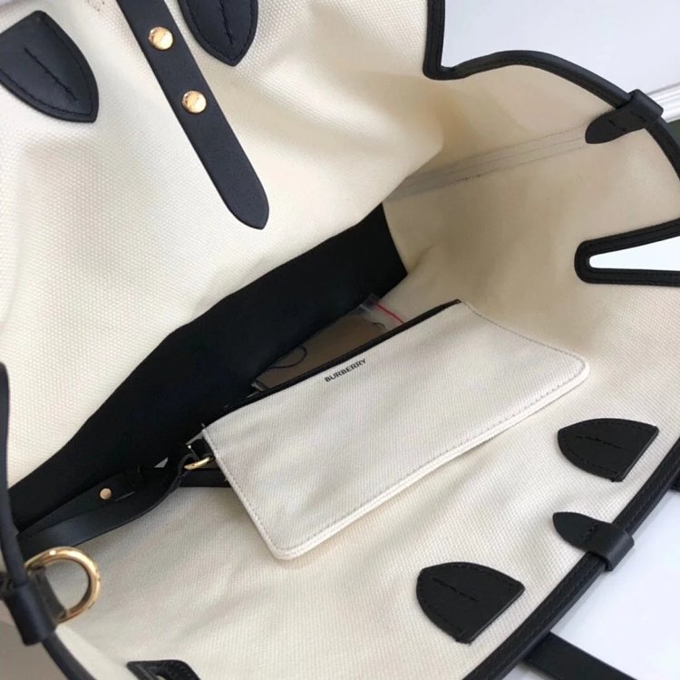 Burberry Belt ladies' large capacity tote bag shoulder bag