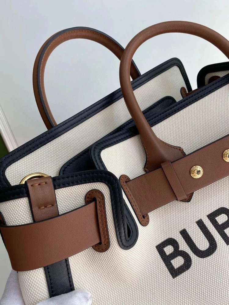 Burberry Belt ladies' large capacity tote bag shoulder bag