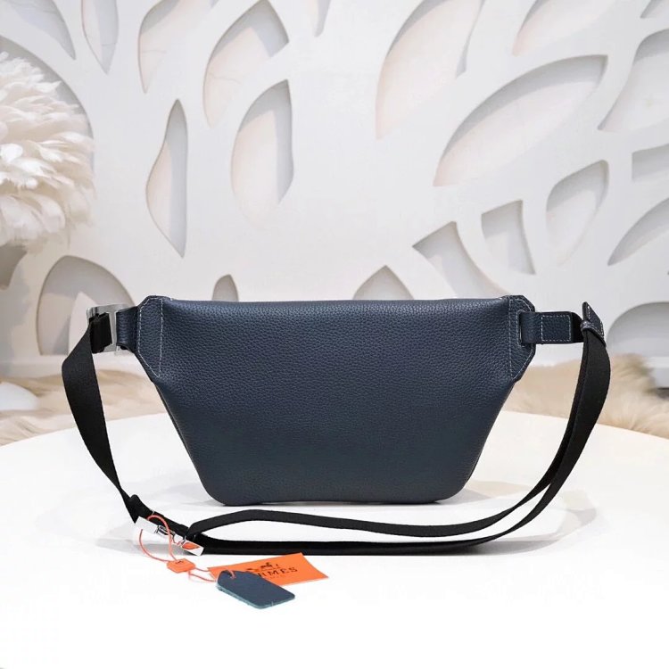 Hermes Men's and Women's Chest Bag Waist Bag 9016-4