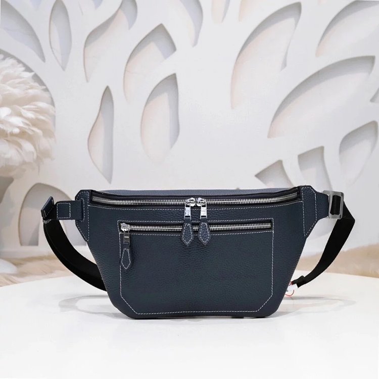 Hermes Men's and Women's Chest Bag Waist Bag 9016-4