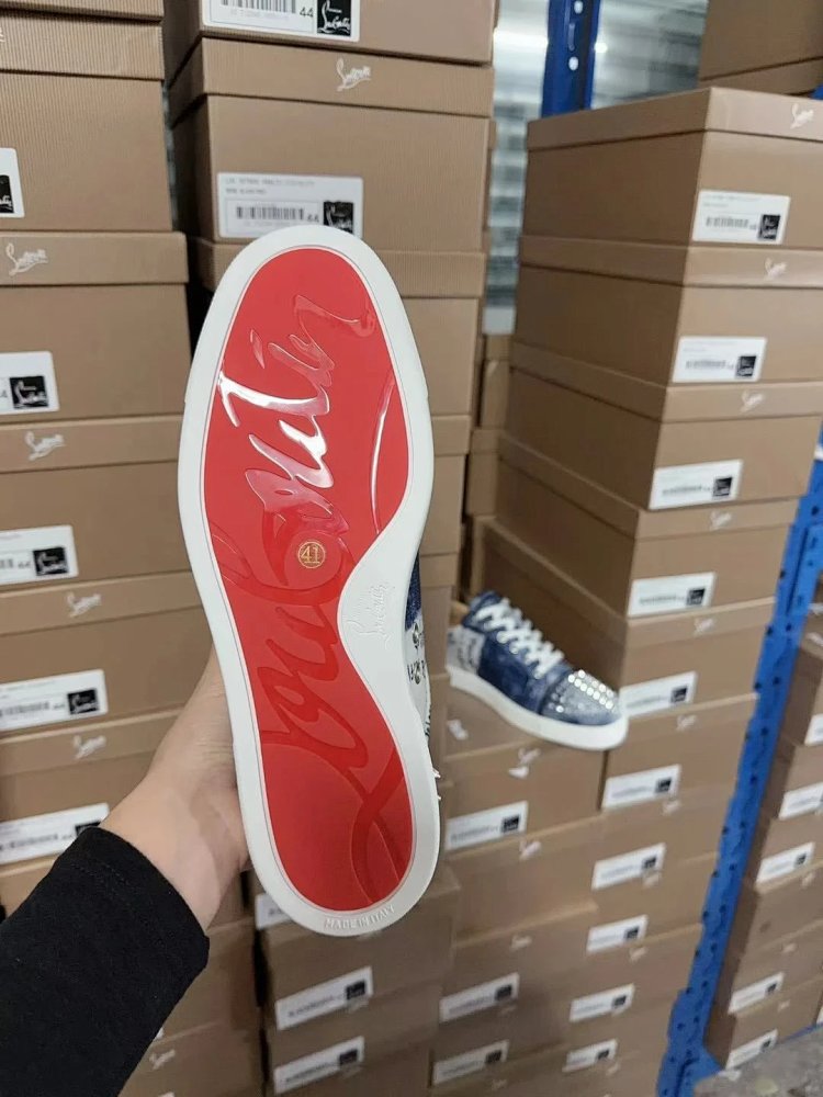 D2 Co branded CL Red soled Shoes with Willow Nails