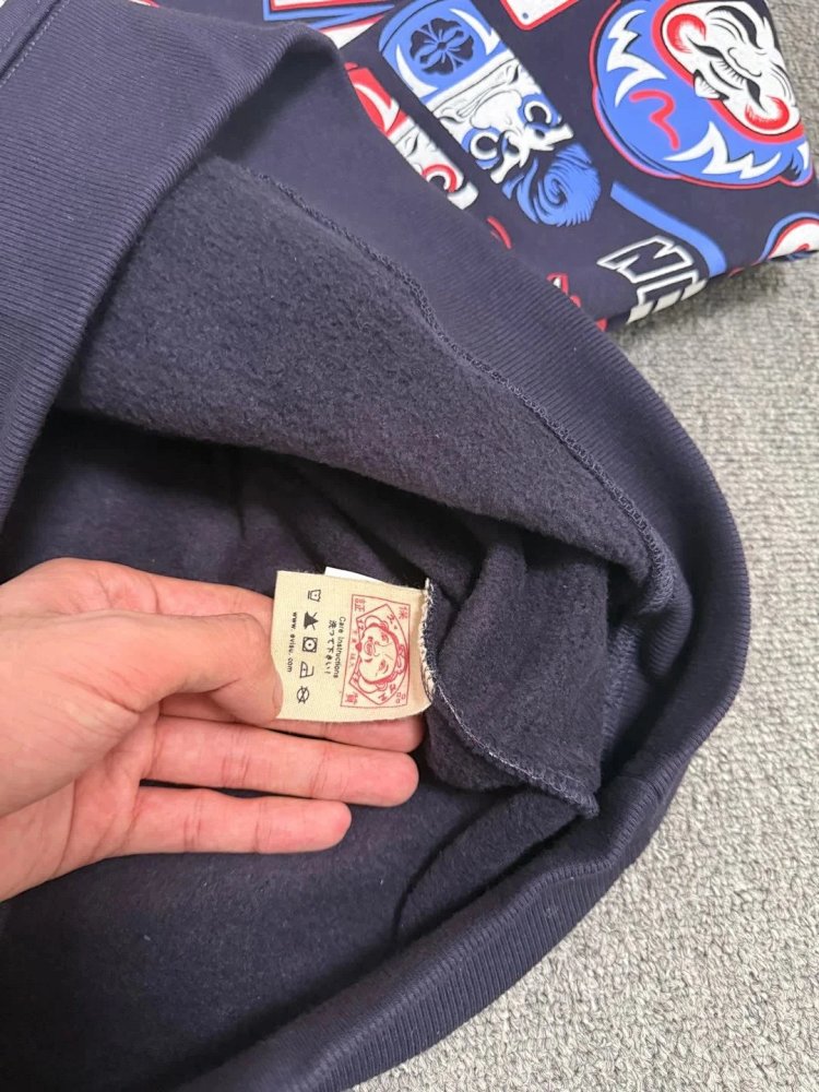 EVISU full print hoodie