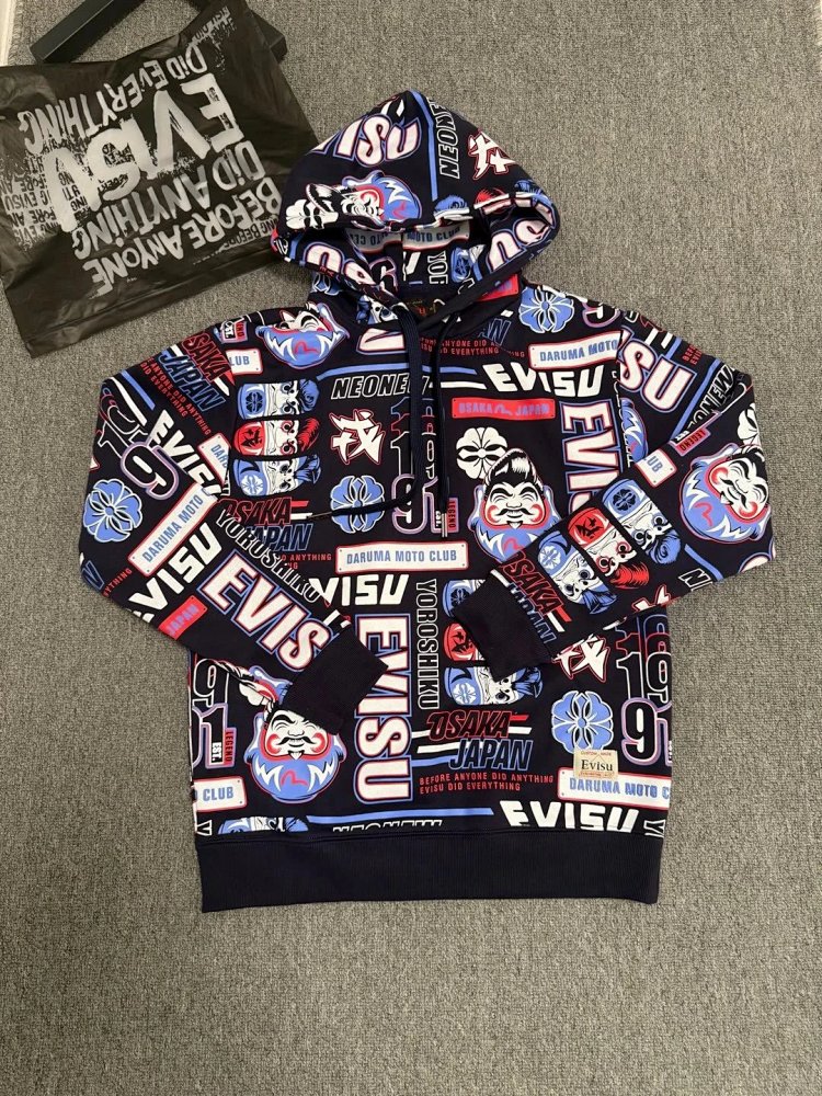 EVISU full print hoo