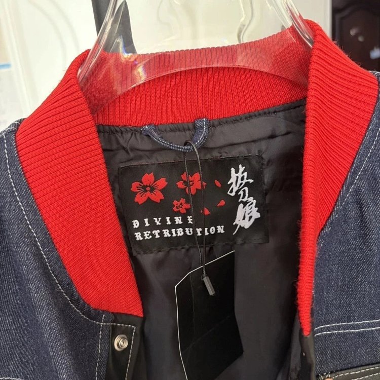 EVISU Heavy Industry Embroidered Cowboy Coat