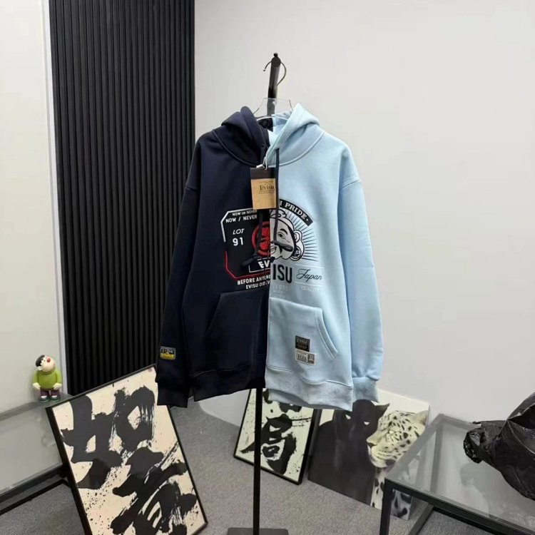 EVISU black and blue