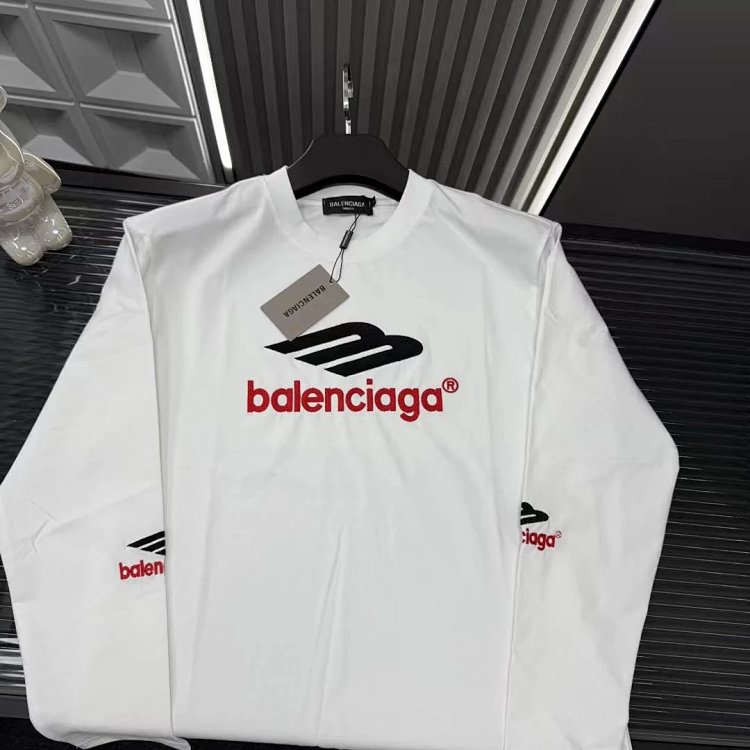 Balenciaga  Embroidered Printed T-shirt