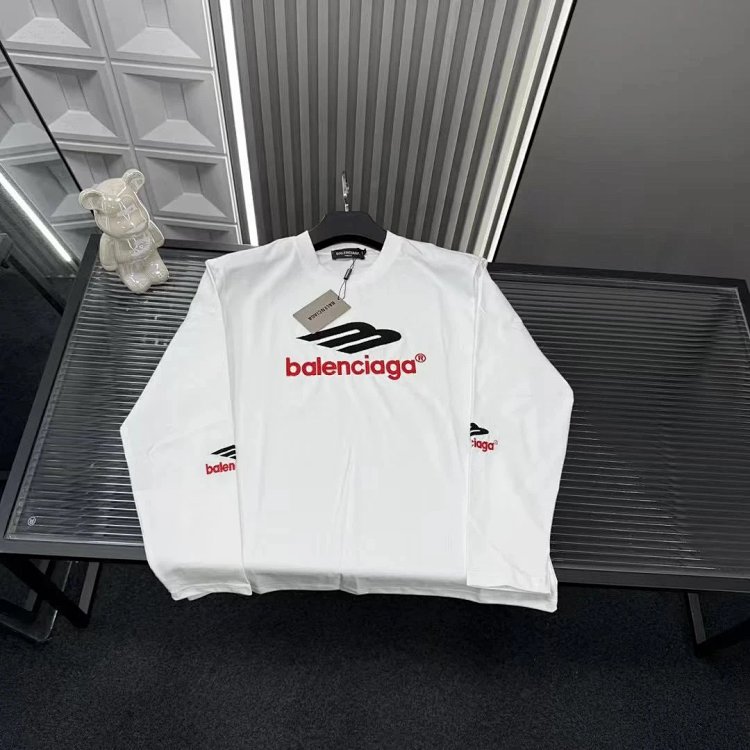 Balenciaga  Embroidered Printed T-shirt
