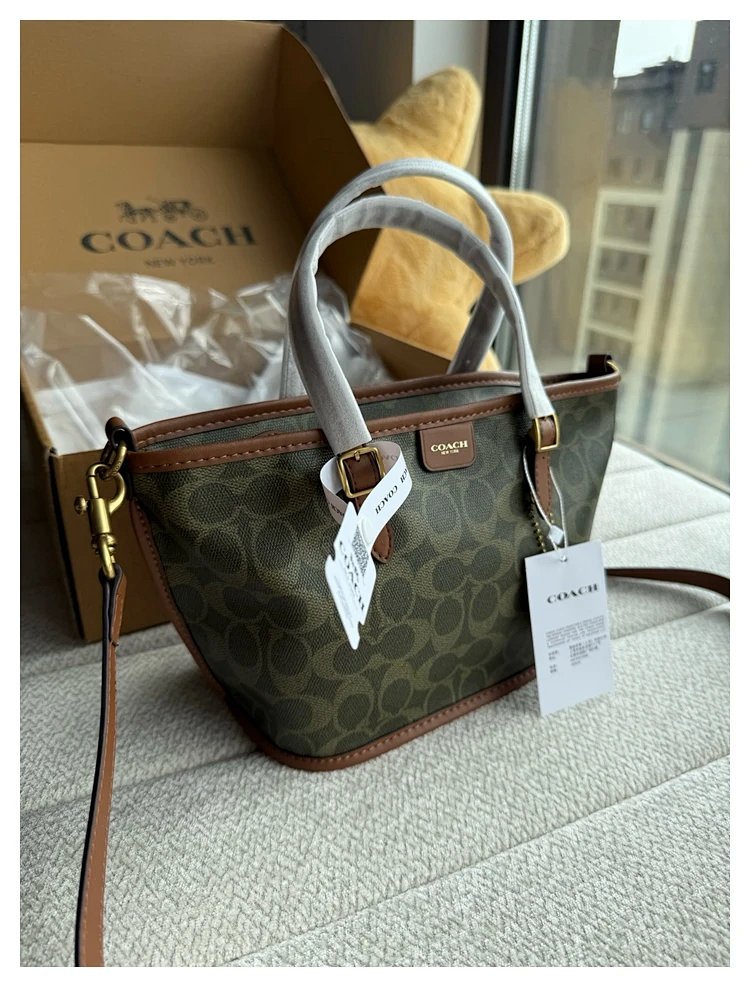 Coach Taxi Mini Series Basket Bag