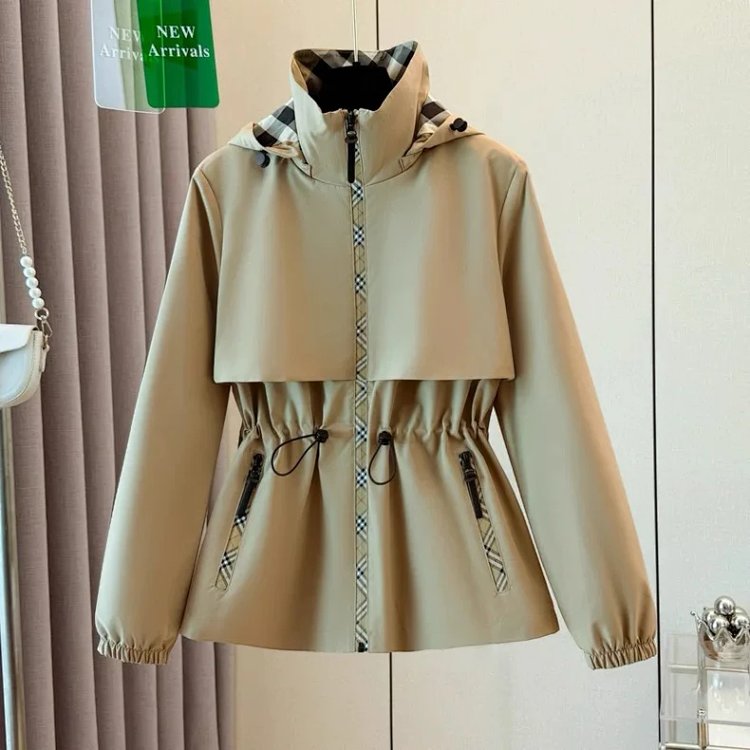 Burberry Light luxury high-end British windbreaker jacket