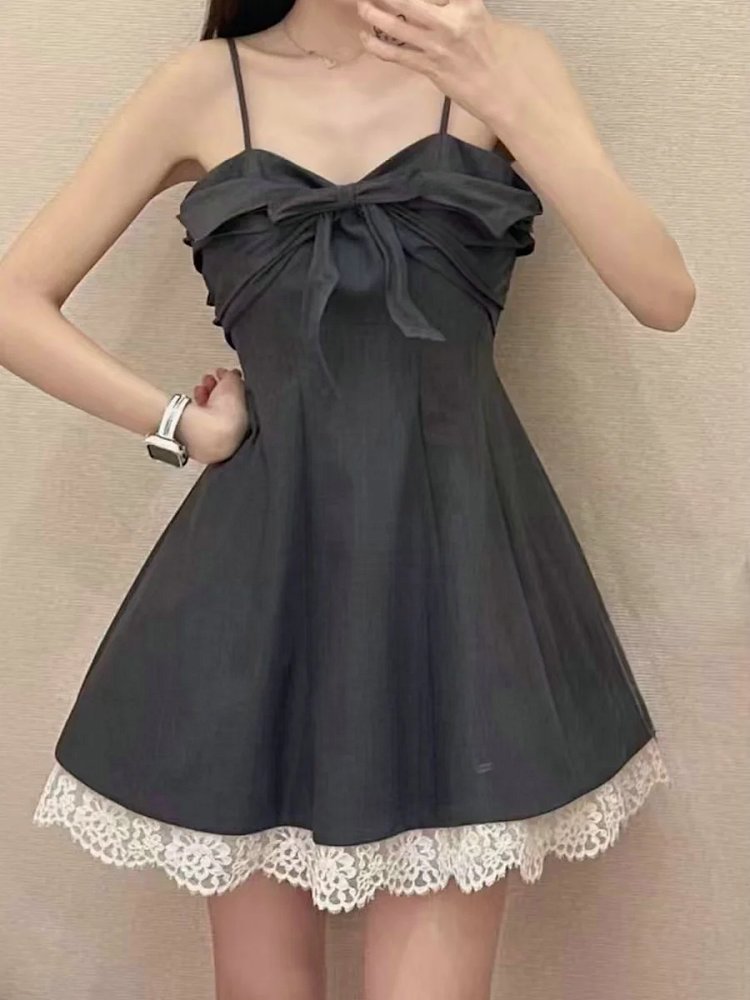 skirt French court style sleeveless dress